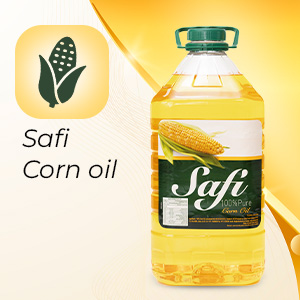 Pure Corn Oil SAFI Brand 5ltr Gallon